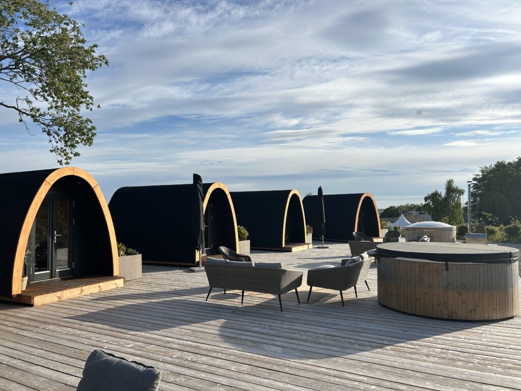 Udsigt til Mariagerfjord fra Pods